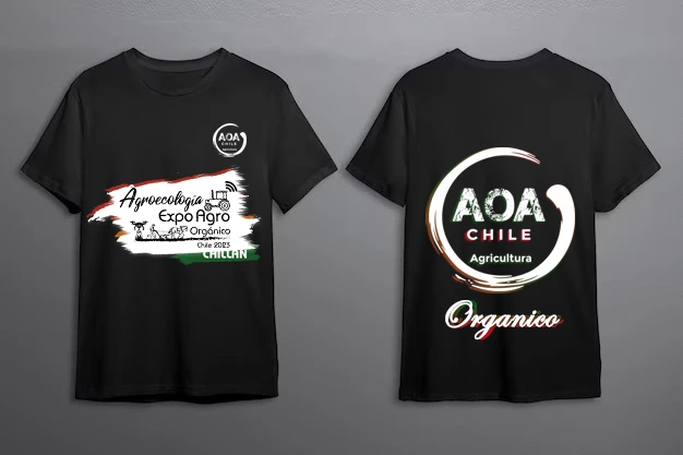 Camiseta AOA(Negro)